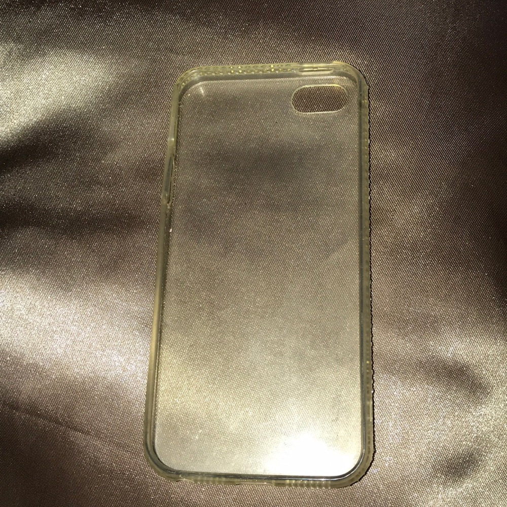 CLEAR IPHONE 5/5s/5se phone case with crystals